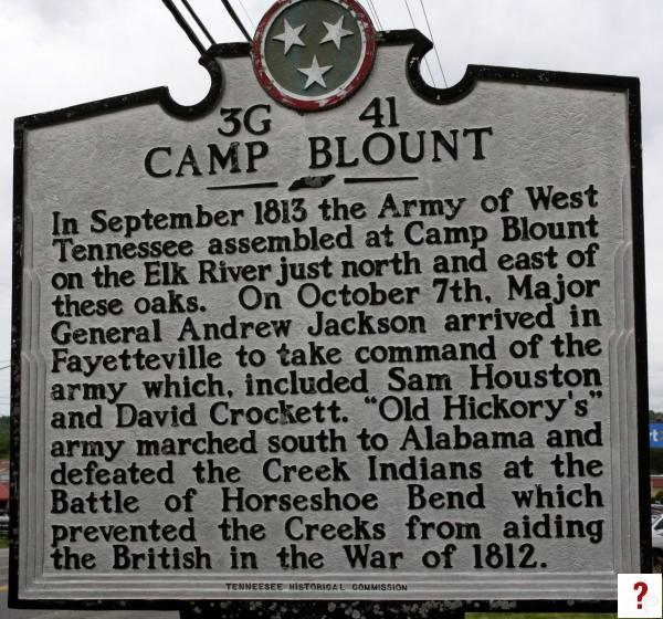 Lincoln: Camp Blount
