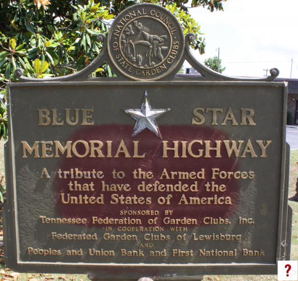 Marshall: Blue Star Memorial Highway
