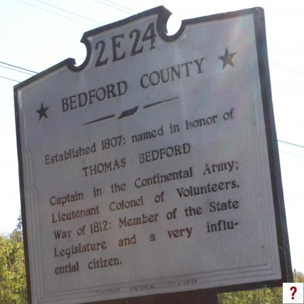 Bedford: County