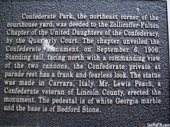 Lincoln: Confederate Park