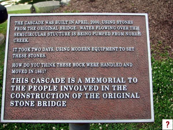 Lincoln: Stone Bridge Park Cascade