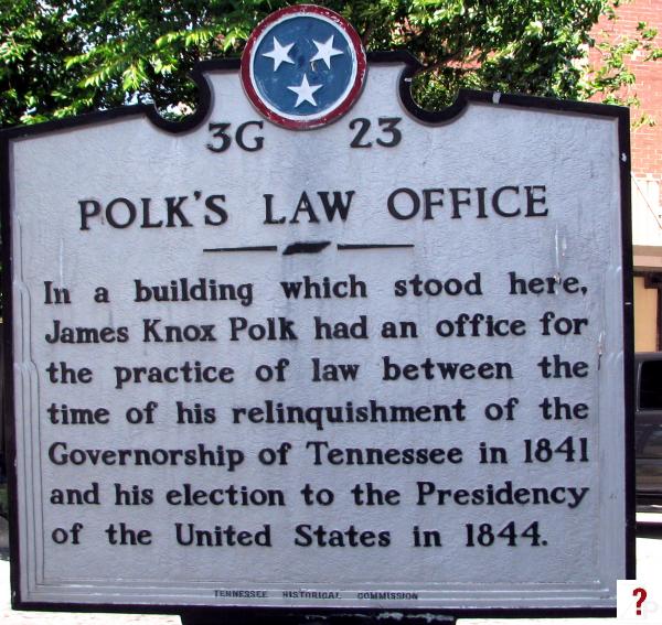 Marshall: Polk's Law Office