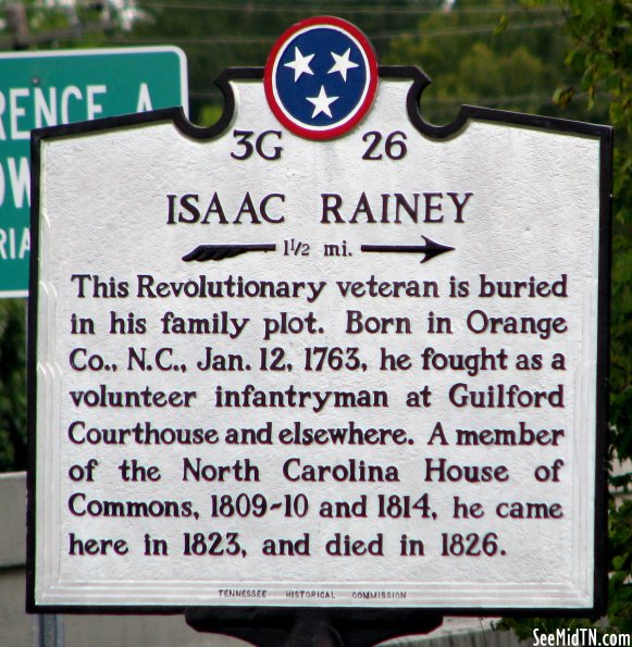 Marshall: Isaac Rainey