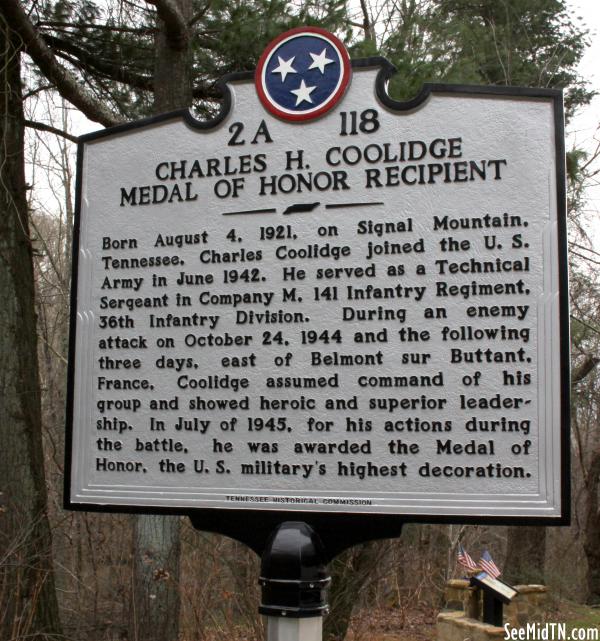 Charles H. Coolidge Medal of Honor Recipient