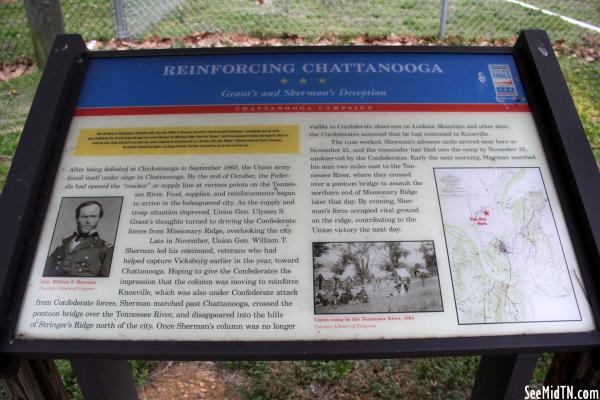 Reinforcing Chattanooga - Grant's and Sherman's Deception
