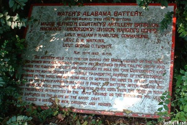 Water's Alabama Battery 
