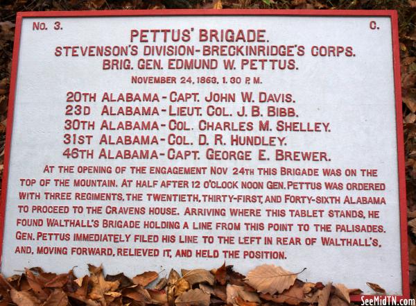 Pettus Brigade  No. 3 C