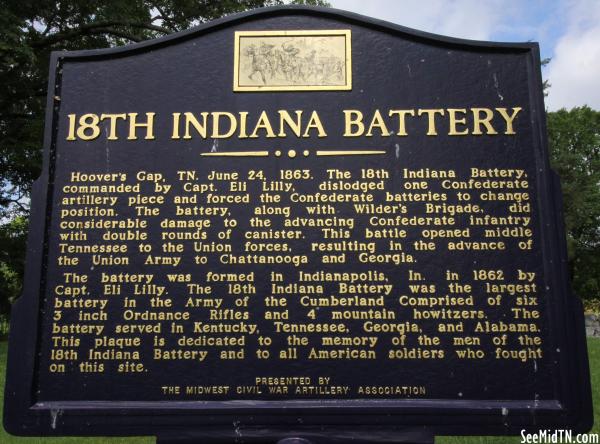 Coffee: 18th Indiana Battery