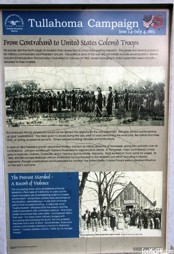 Coffee: Tullahoma Campaign: From Contraband to U.S. Colored Troops