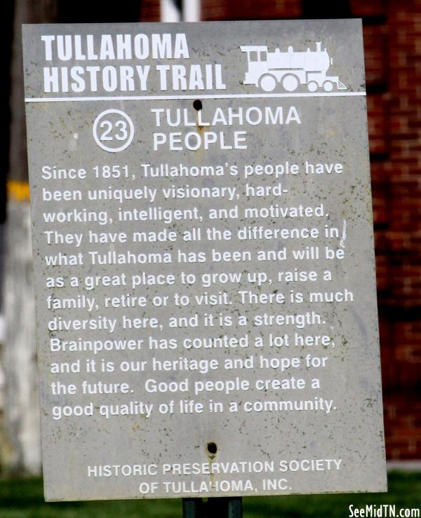 Coffee: Tullahoma History Trail 23 People