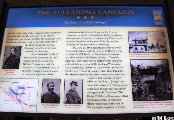 Franklin: Tullahoma Campaign | Prelude to Chattanooga