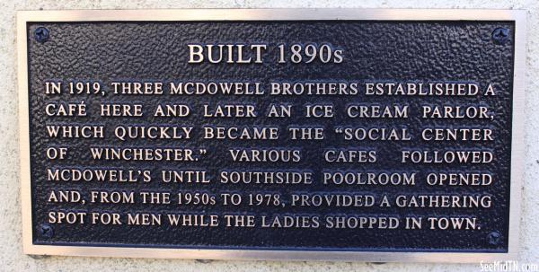 Franklin: Built 1890s McDowell Brothers