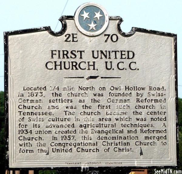 Franklin: First United Church, U.C.C.