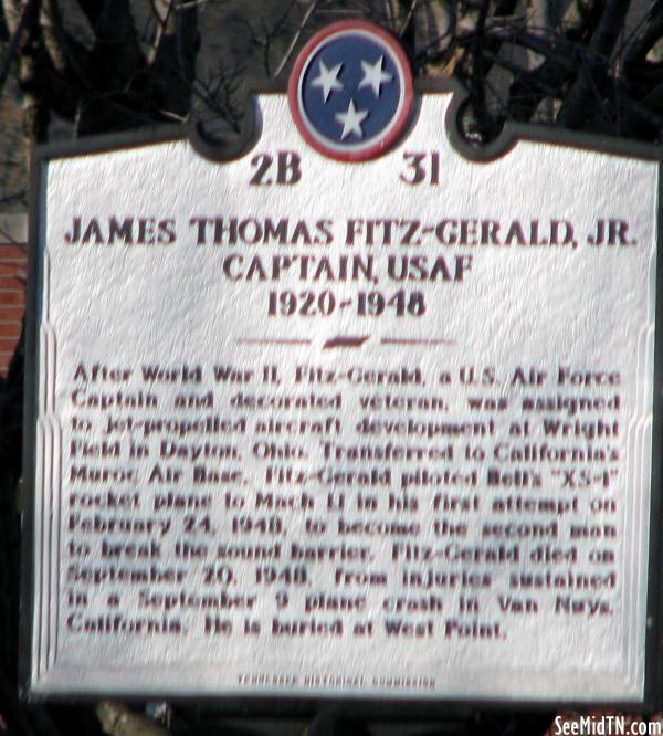 Marion: USAF Captain James Fitz-Gerald, Jr.