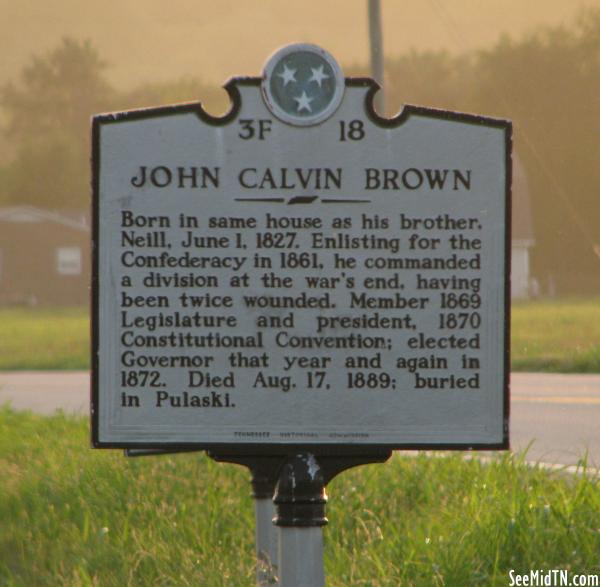 Giles: John Calvin Brown