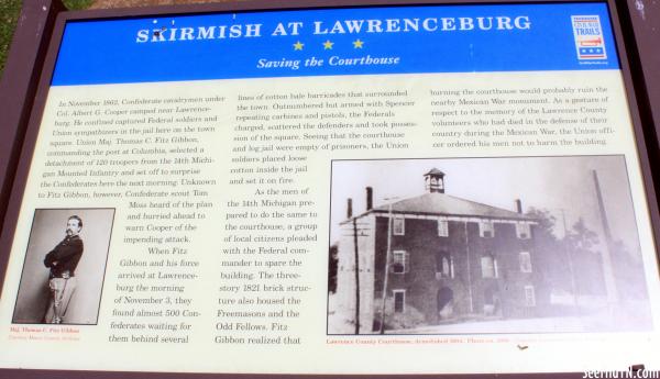 Lawrence: Skirmish at Lawrenceburg
