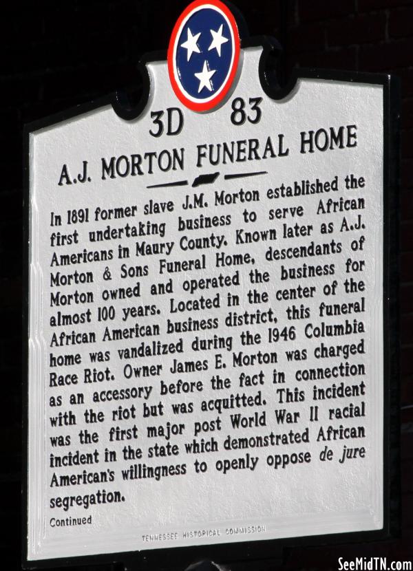 Maury: A.J. Morton Funeral Home