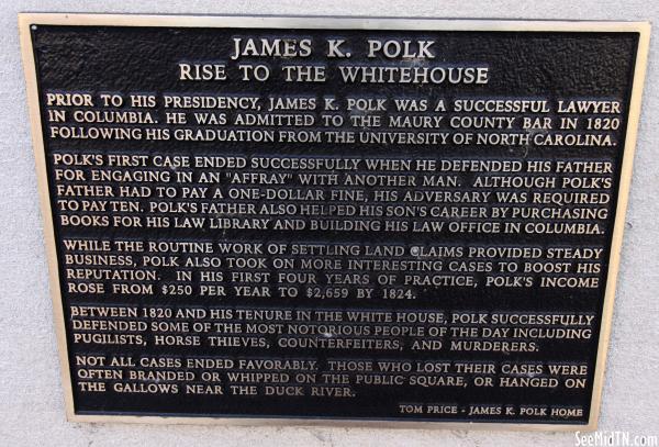 Maury: James K. Polk Rise to the Whitehouse