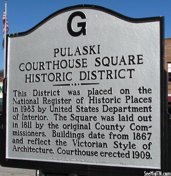 Giles: Pulaski Courthouse Square Historic District
