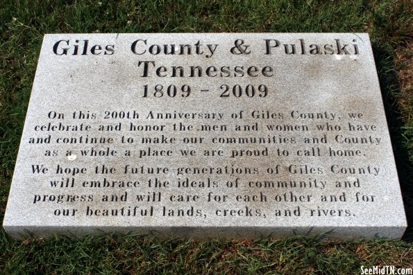 Giles: County Bicentennial