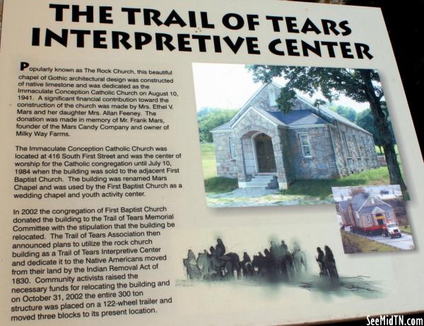 Giles: Trail of Tears Interpretive Center