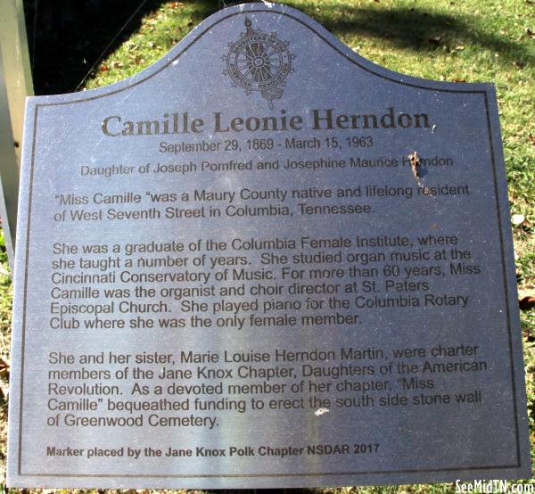 Maury: Greenwood | Camille Leonie Herndon