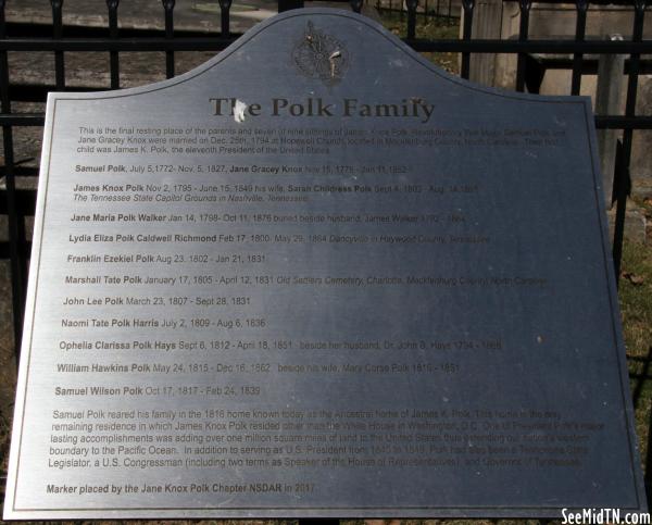Maury: Greenwood | The Polk Family