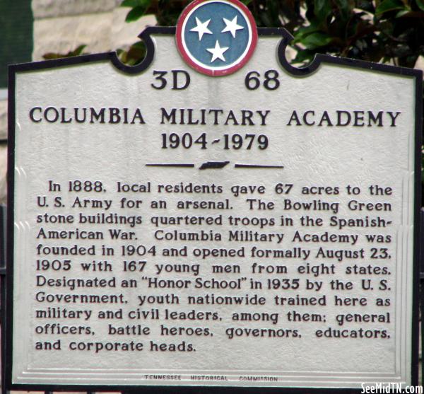Maury: Columbia Military Academy