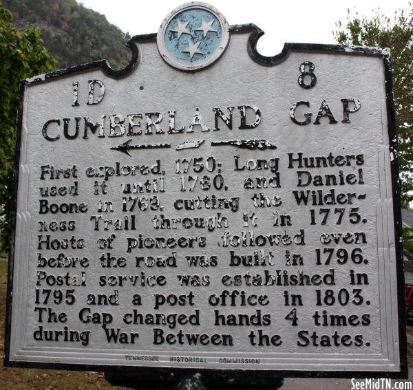 Claiborne: Cumberland Gap