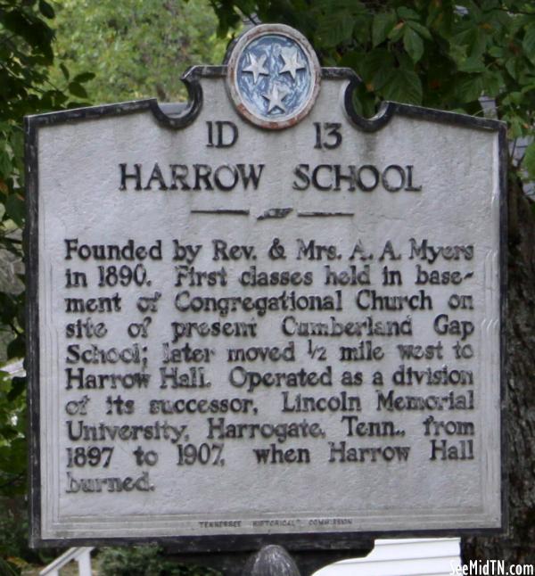 Claiborne: Harrow School