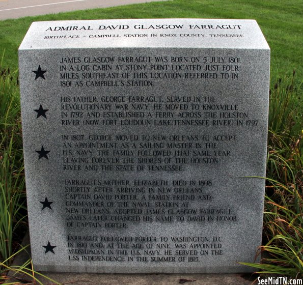Knoxville: Admiral Farragut 1