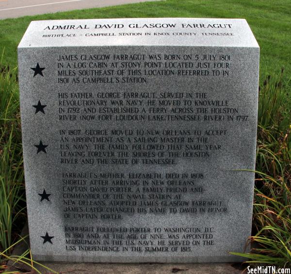 Knoxville: Admiral Farragut 1
