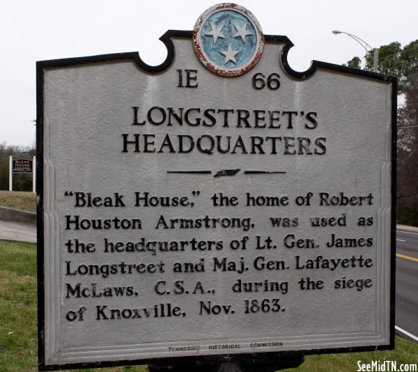 Knox: Longstreet's Headquarters