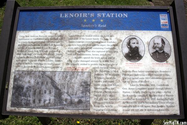 Loudon: Lenoir's Station | Sander's Raid