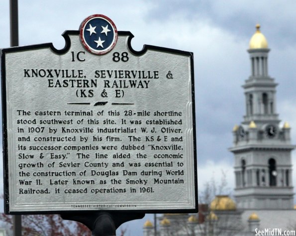 Sevier: Knoxville, Sevierville & Eastern Railway (KS&E) Sevier: Knoxville, Sevierville & Eastern Railway (KS&E)