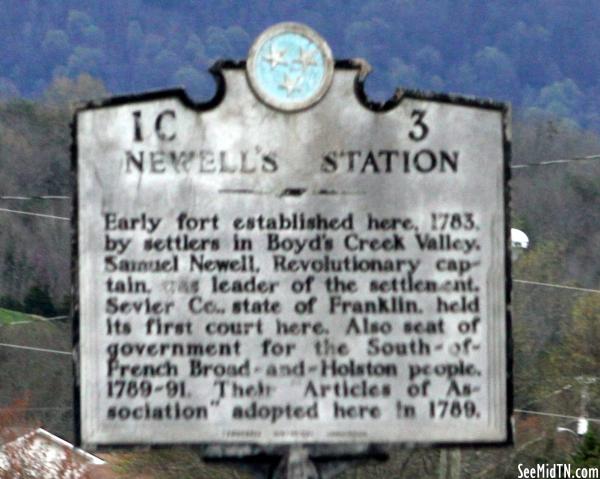 Sevier: Newell's Station