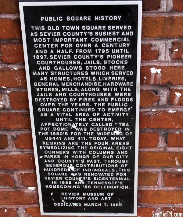 Sevier: Public Square History