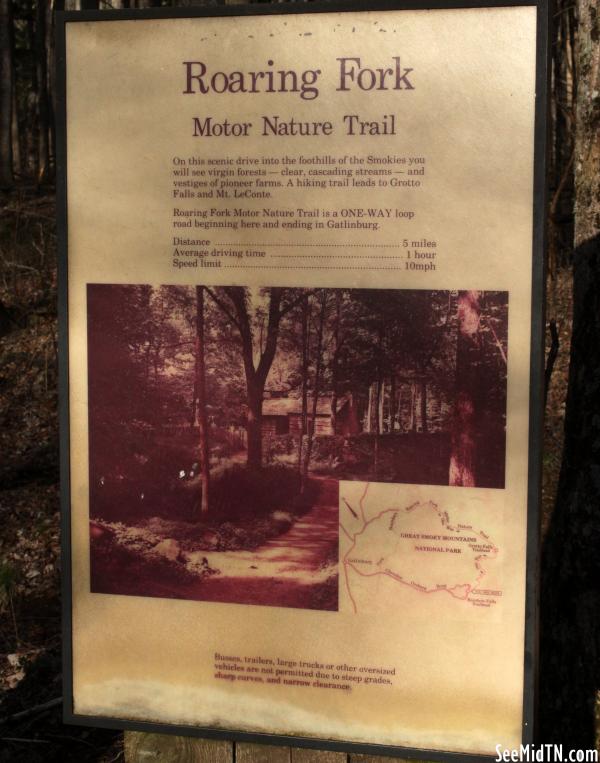 Sevier: Roaring Fork Motor Nature Trail