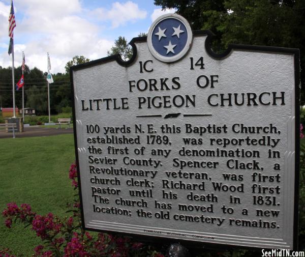 Sevier: Forks of Little Pigeon Church