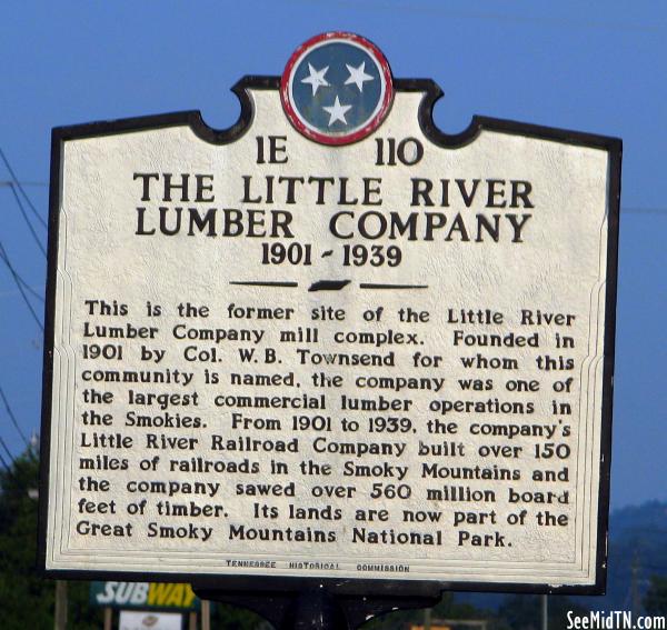 Blount: The Little River Lumber Company
