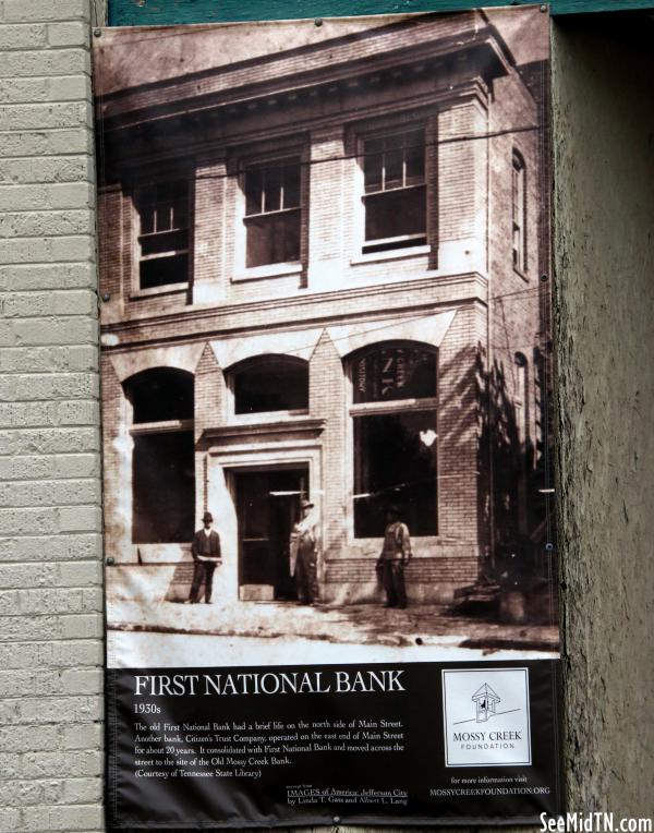 Jefferson: Mossy Creek: First National Bank
