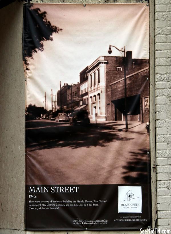 Jefferson: Mossy Creek: Main Street 1940s