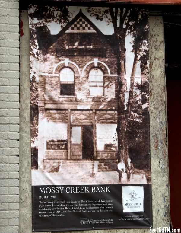 Jefferson: Mossy Creek: Bank built 1890