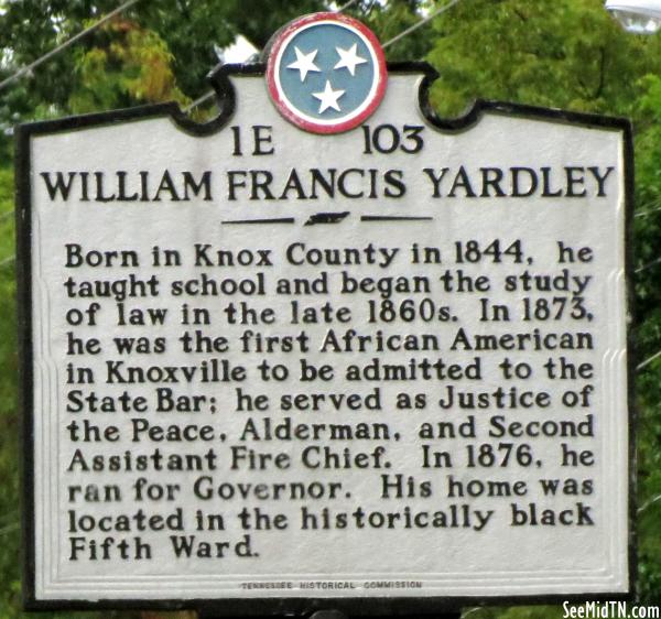 Knox: William Francis Yardley