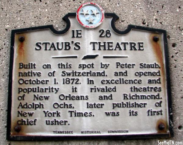 Knox: Staub's Theater