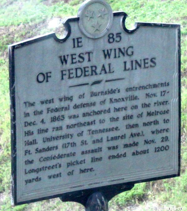 Knox: West Wing of Federal Lines