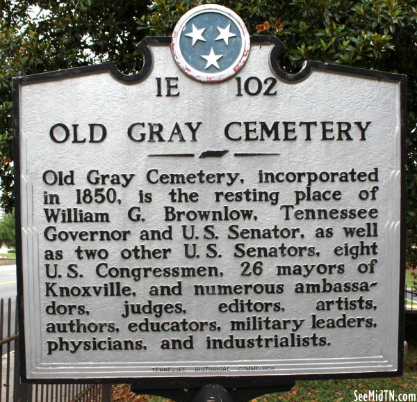 Knox: Old Gray Cemetery