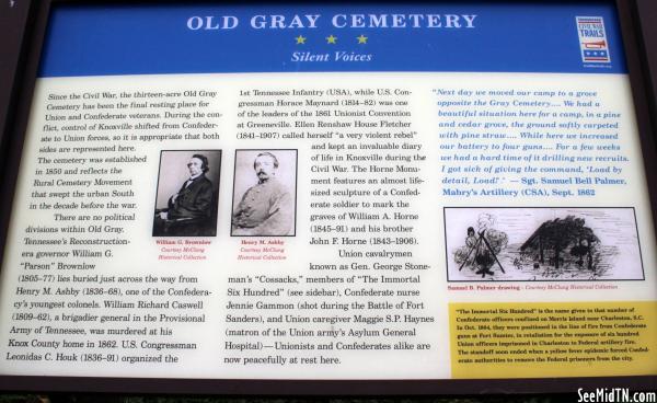 Knox: Old Gray Cemetery - Silent Voices