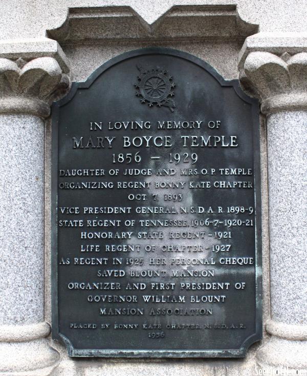 Knox: Mary Boyce Temple