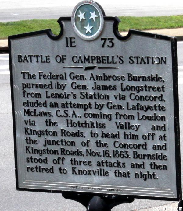 Knox: Battle of Campbell's Station